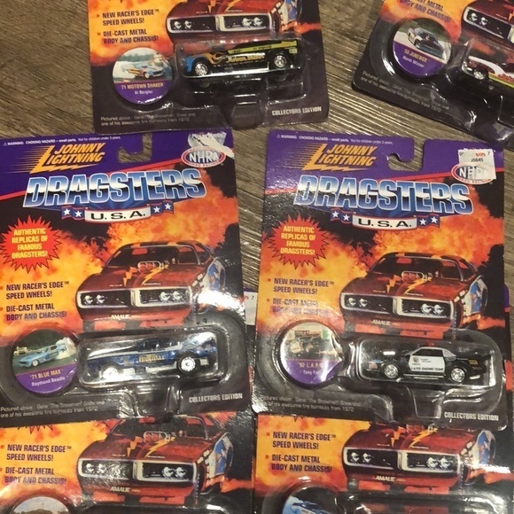 Johnny Lightning Dragsters NHRA 1995 Full Set of 11 - Picture 4 of 9